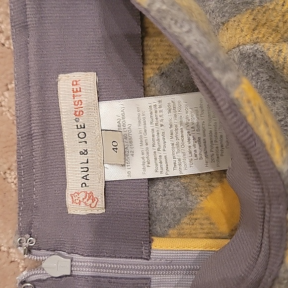 Paul & Joe Sister - Mini Wool & Cashmere Skirt - Size 36 - Picture 5 of 6